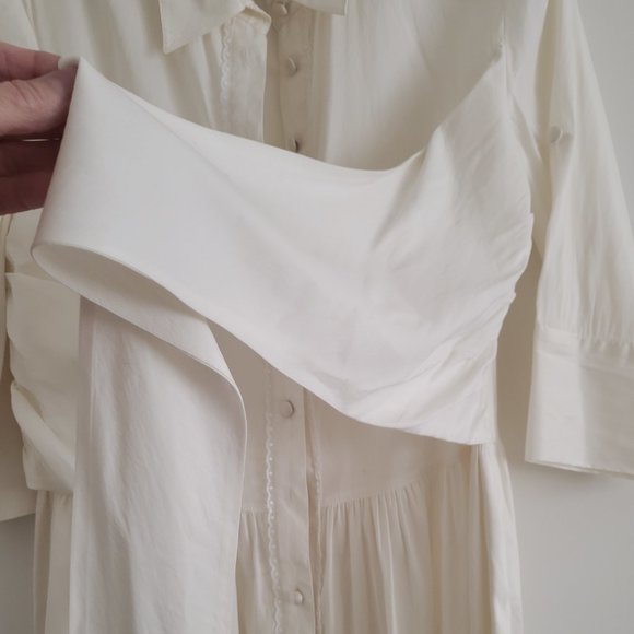 WINTER WHITE Designer DRESS **HOST 🤍🤍 PICK** BY ROBERT RODRIGUEZ - Picture 10 of 15